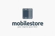 Mobile Store Logo Template, a Branding & Logo Template by PixaSquare (Thumbnail 3 of 4)