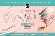 Procreate  Character Bundle 20% Off, a Brush Add-On by Rosangela Curti (Thumbnail 14 of 25)
