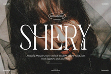Shery || Vintage Serif Font