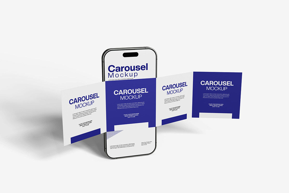 Carousel Mockup, a Product Mockup by MrLetters (Photo 3 of 5)
