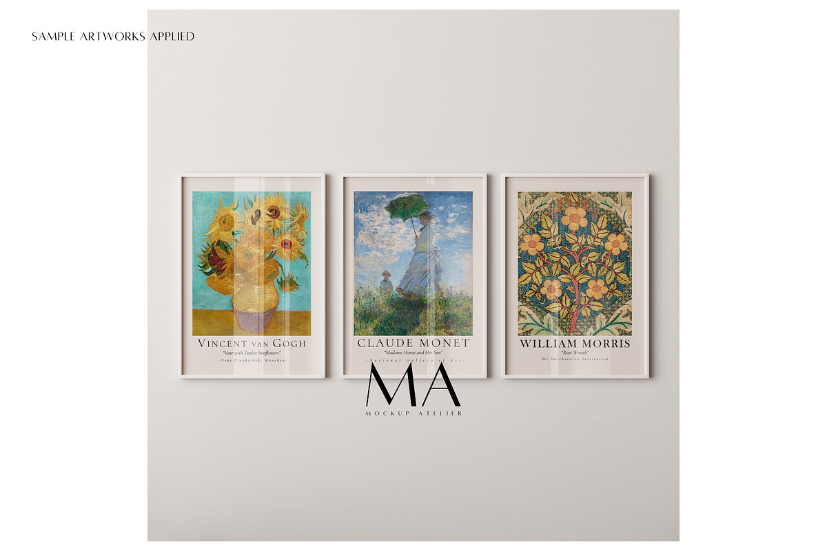 Close Up 3 Frames Mockup Bundle, a Household Mockup by Mockup Art Atelier (Photo 14 of 20)