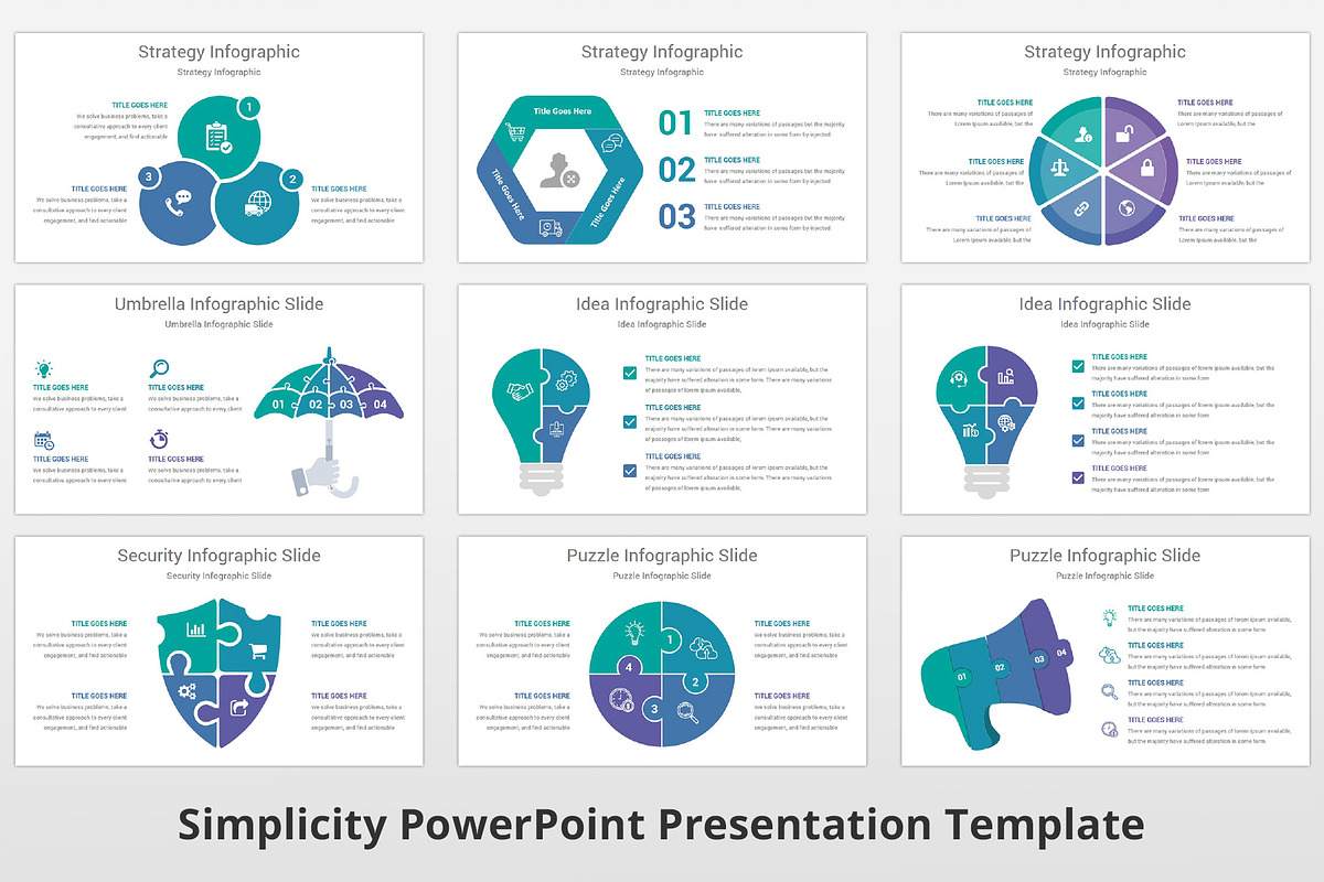 Simplicity PowerPoint Template, a Presentation Template by GraphicStan (Photo 13 of 24)