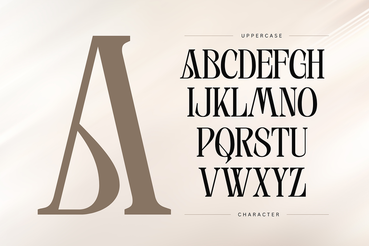 Arfa Vintage - Branding Logo Font, a Serif Font by Nirmana Visual (Photo 4 of 10)