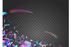 Birthday Burst. Purple Retro Ribbon, an Illustration by Holo Art