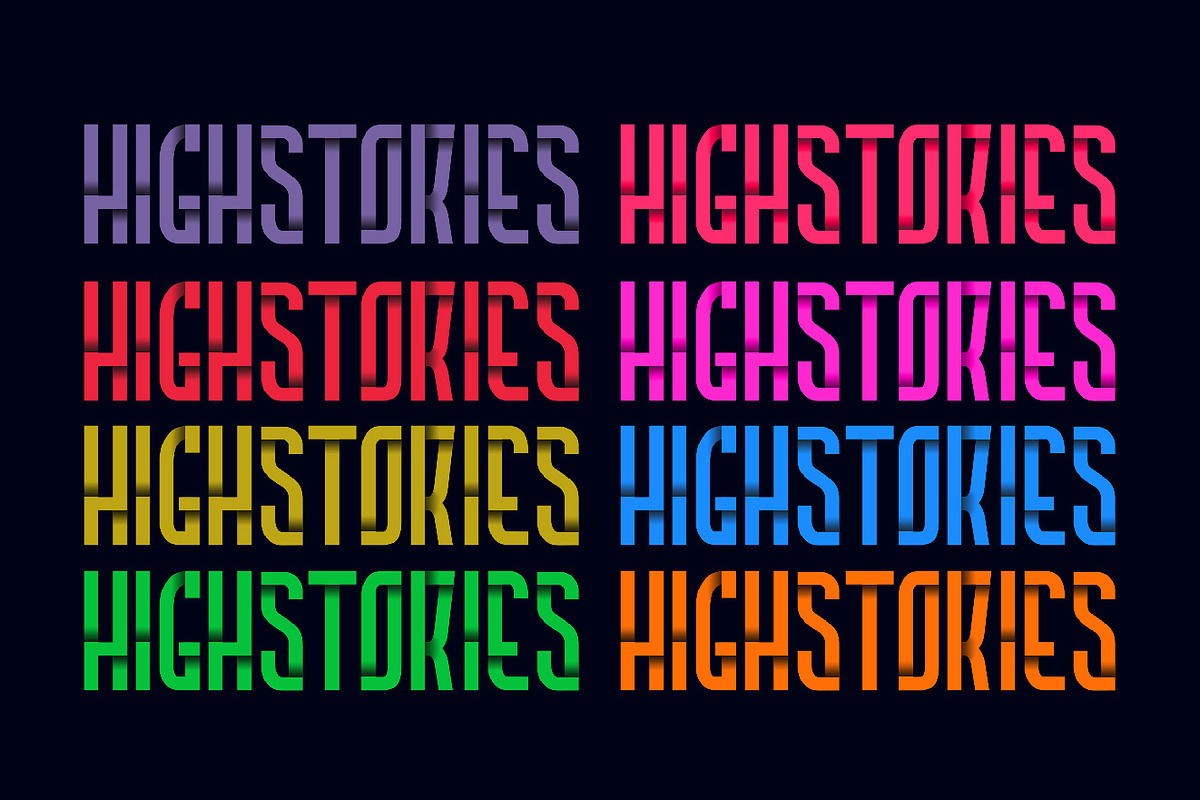 Highstories Family - Font Collection, a Sans Serif Font by MLKWSN (Photo 17 of 19)