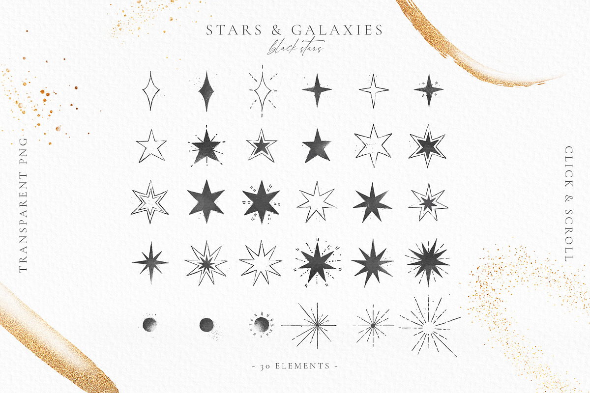 Universe Secrets Illustration Bundle, an Illustration by CarmineType (Photo 13 of 17)