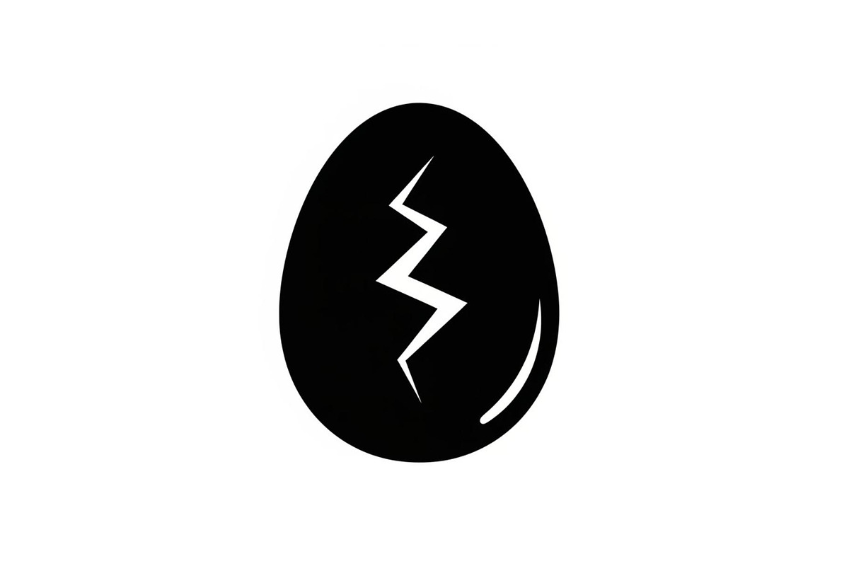 50 Cracked Egg Shell Silhouette, an Illustration by musafir_fashion (Photo 7 of 55)