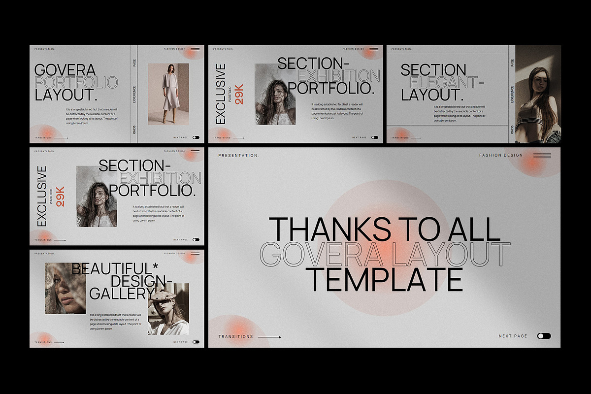 Govera Presentation Template preview 4