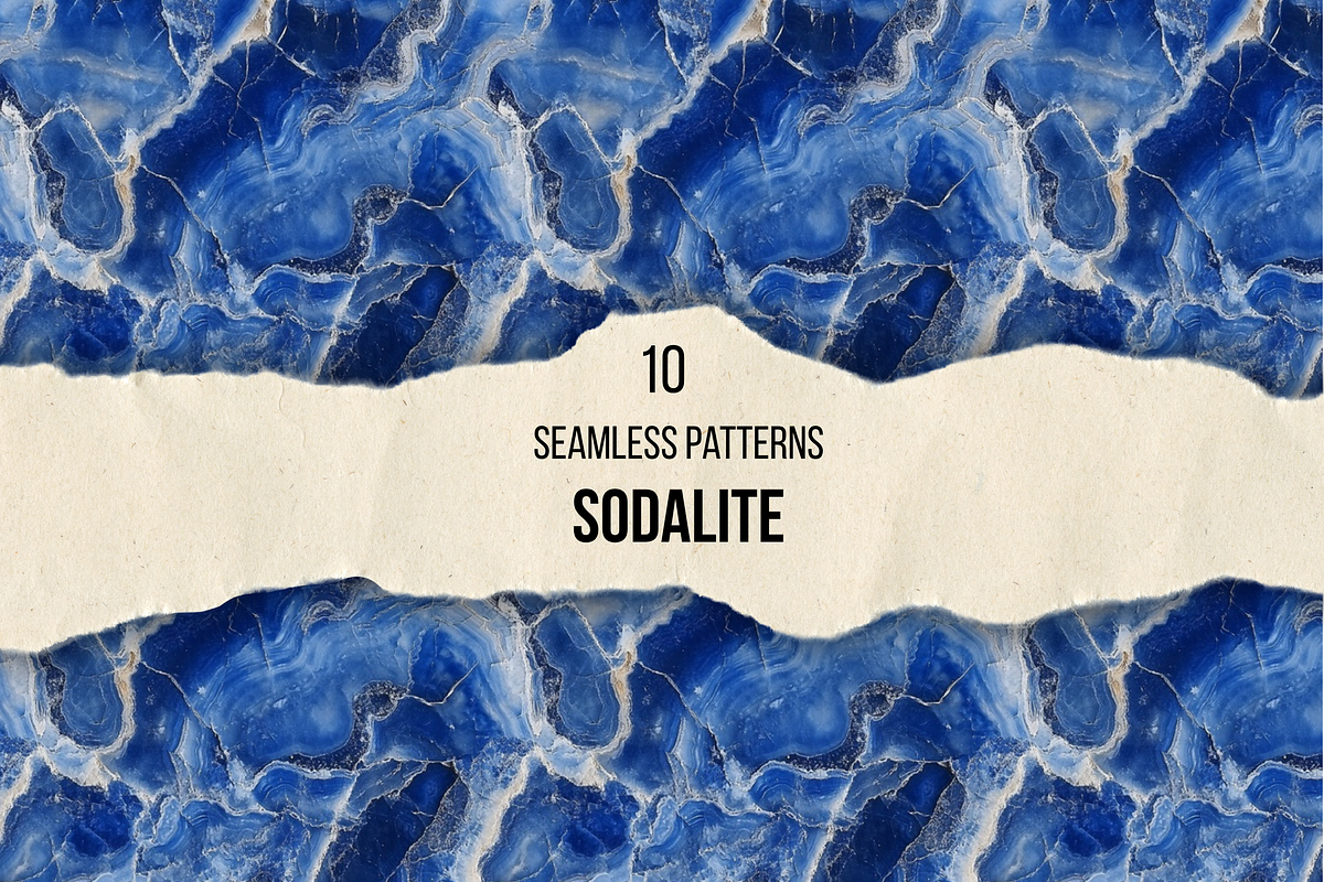 Sodalite Seamless Photo Patterns, a Pattern Graphic by DigitaI Craft Corner (Photo 1 of 6)