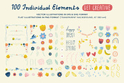 Floral Spring Bundle, Patterns +more, a Pattern Graphic by Carole Chevalier (Thumbnail 11 of 11)