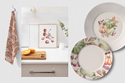 Pumpkin clipart. Autumn watercolor, an Illustration by Kate Lanbina (Thumbnail 4 of 16)