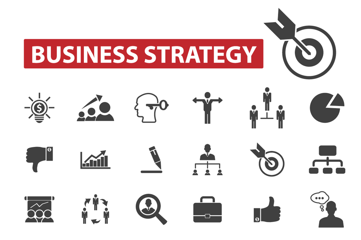 30 business strategy icons, an Icon by urban icon