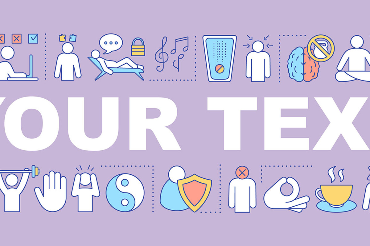 Stress tolerance banner, a Templates & Theme by IMG visuals icons