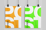 Poster Mockup, an Advertising Mockup by SLAB! Design (Thumbnail 4 of 6)