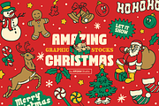 Amazing Christmas Graphic Stocks, an Illustration by ARQAM Studio (Thumbnail 1 of 9)