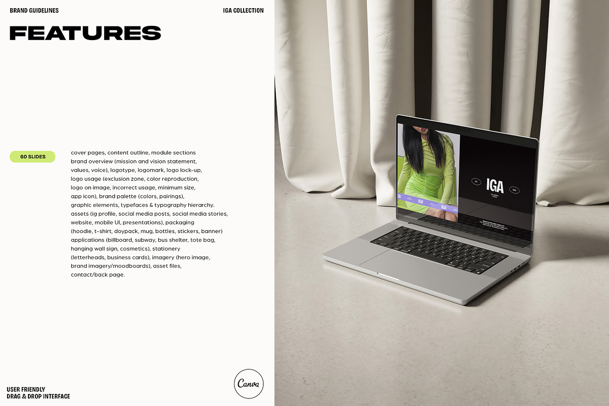 IGA / Brand Guidelines, a Presentation Template by Wildnun Studio (Photo 3 of 18)