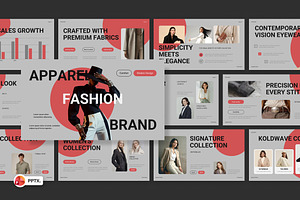 Apparel Fashion Brand PowerPoint, a Presentation Template by Loin Studio