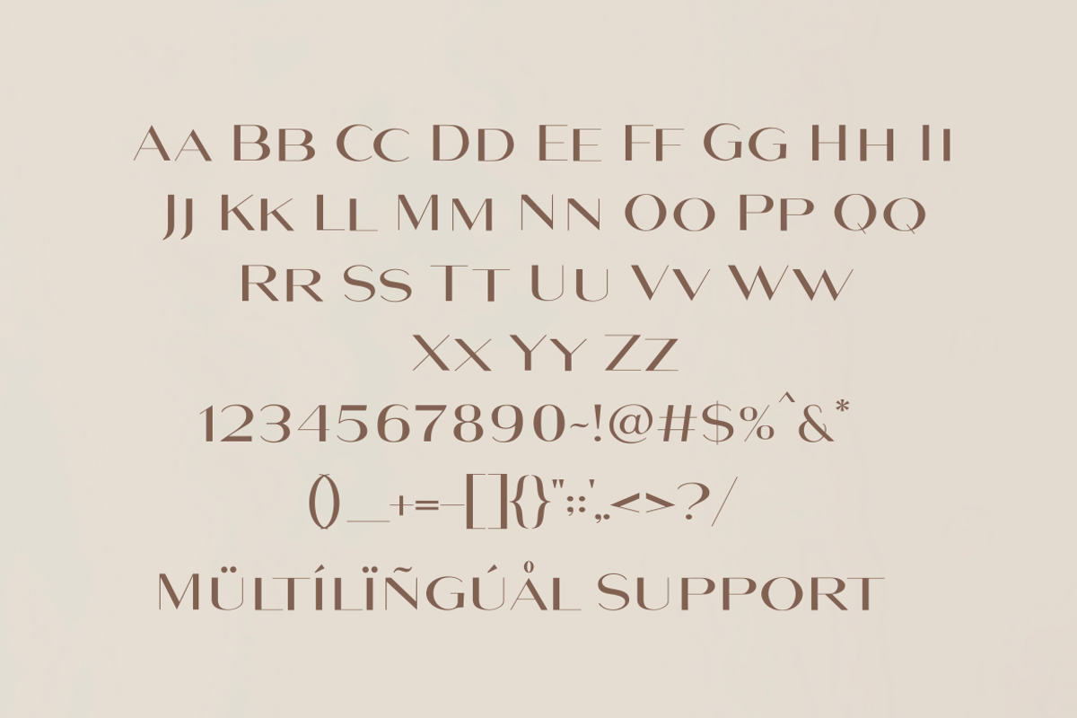Maghony - Modern Sans Serif Font, a Sans Serif Font by Sronstudio (Photo 9 of 9)