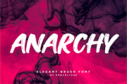 Anarchy Brush Font, a Font by Pen Culture (Thumbnail 1 of 9)