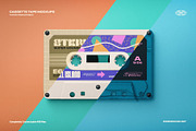 Cassette Tape Mockups, a Product Mockup by Indieground Design Inc. (Thumbnail 4 of 8)