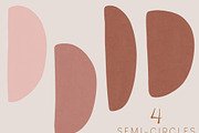 Painted Abstract Shapes - Blush, a Texture Illustration by denofdreamers (Thumbnail 5 of 10)