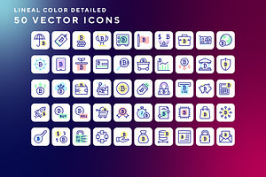 Bitcoin icons, an Outline Icon by Wencory