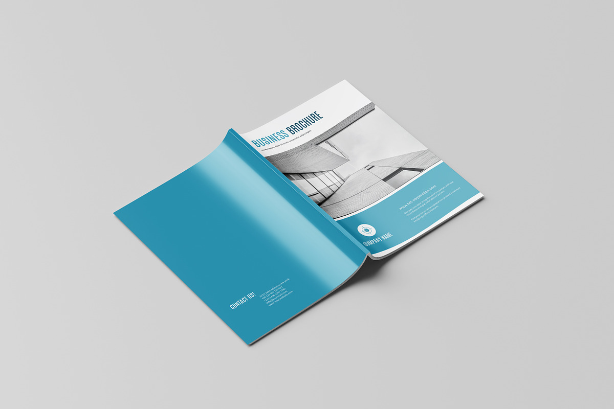 Business Brochure Template, a Brochure Template by Template Shop (Photo 8 of 8)