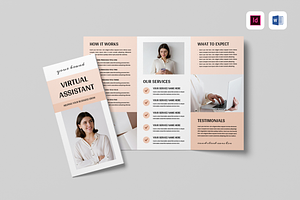 Trifold Brochure, a Brochure Template by Leaflove
