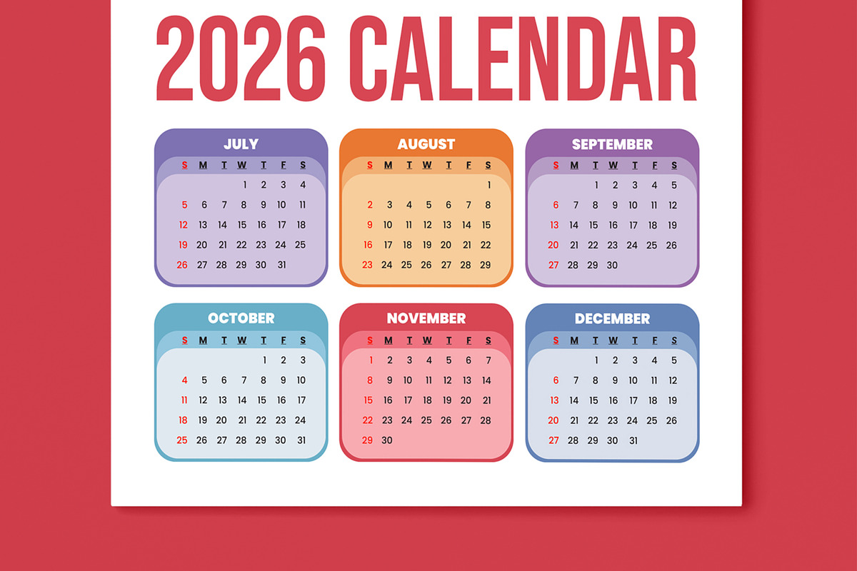 Clean And Creative 2026 Calendar preview 3