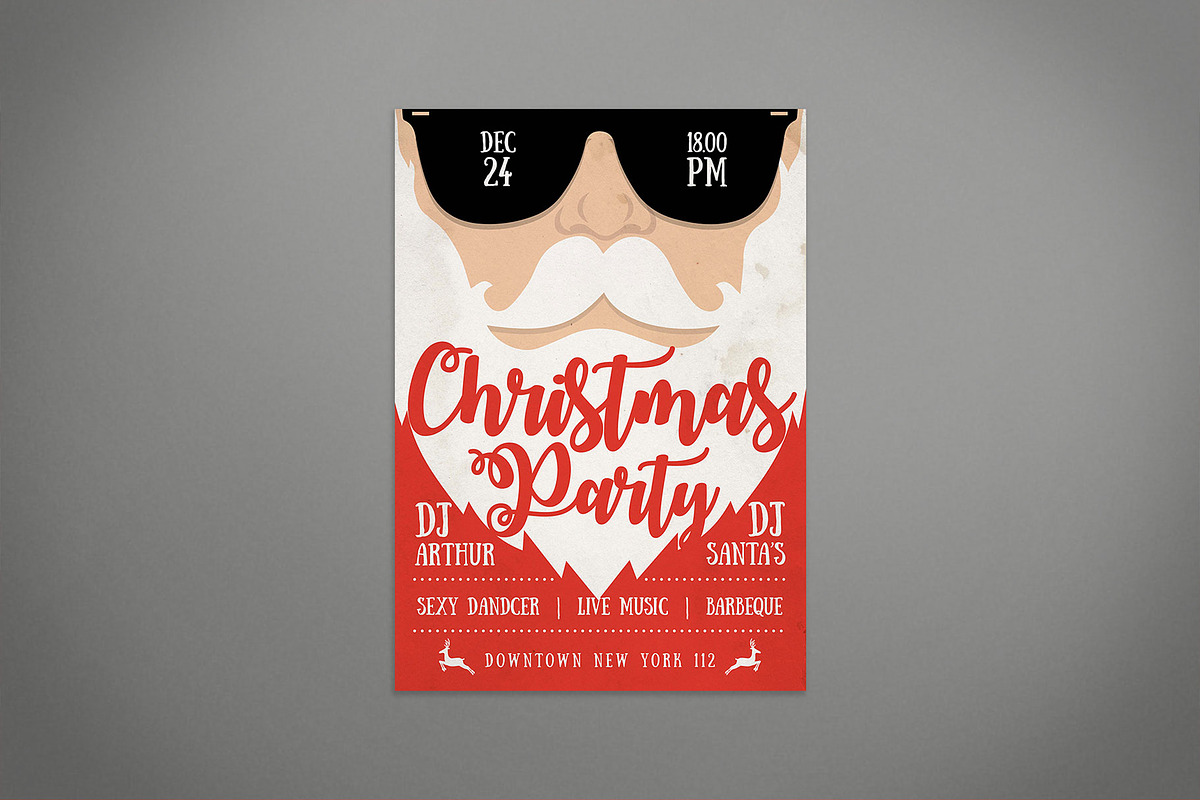 Christmas Party, a Flyer Template by Graphr (Photo 1 of 3)