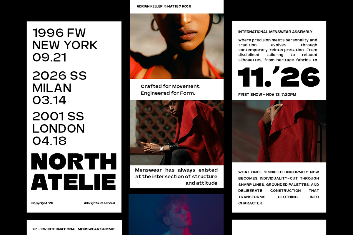 Crovas - Geometric Sans Serif Font, a Sans Serif Font by roomspace creative lab (Photo 6 of 10)