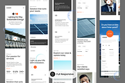 Concept - Solar Panel Website, a Landing Page Template by SLAB! Design (Thumbnail 5 of 5)