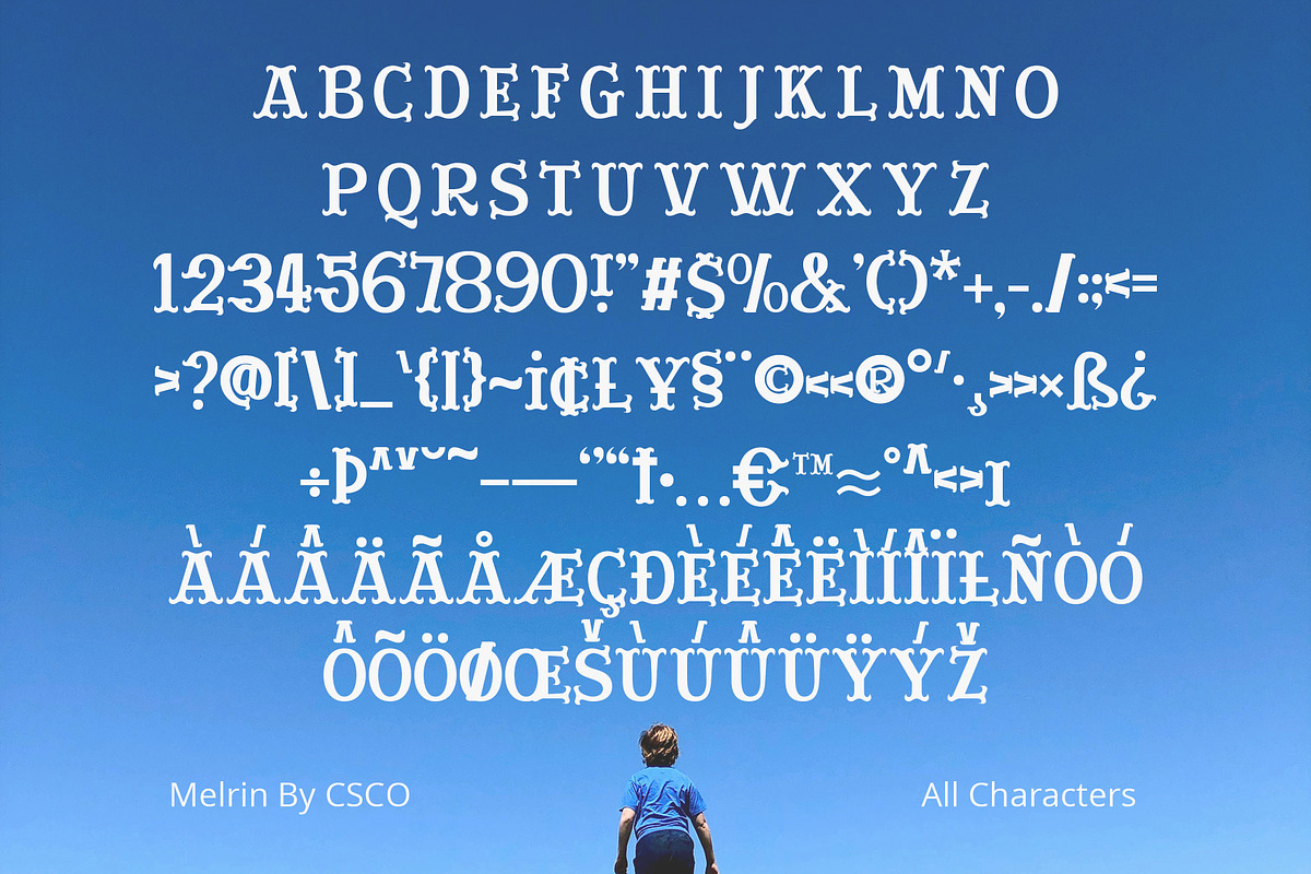 Melrin – Display Typeface, a Serif Font by Craft Supply Co. (Photo 3 of 8)