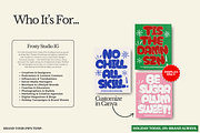 FROSTY STUDIO Canva Template, a Social Media Template by BYOTstudios (Thumbnail 9 of 12)