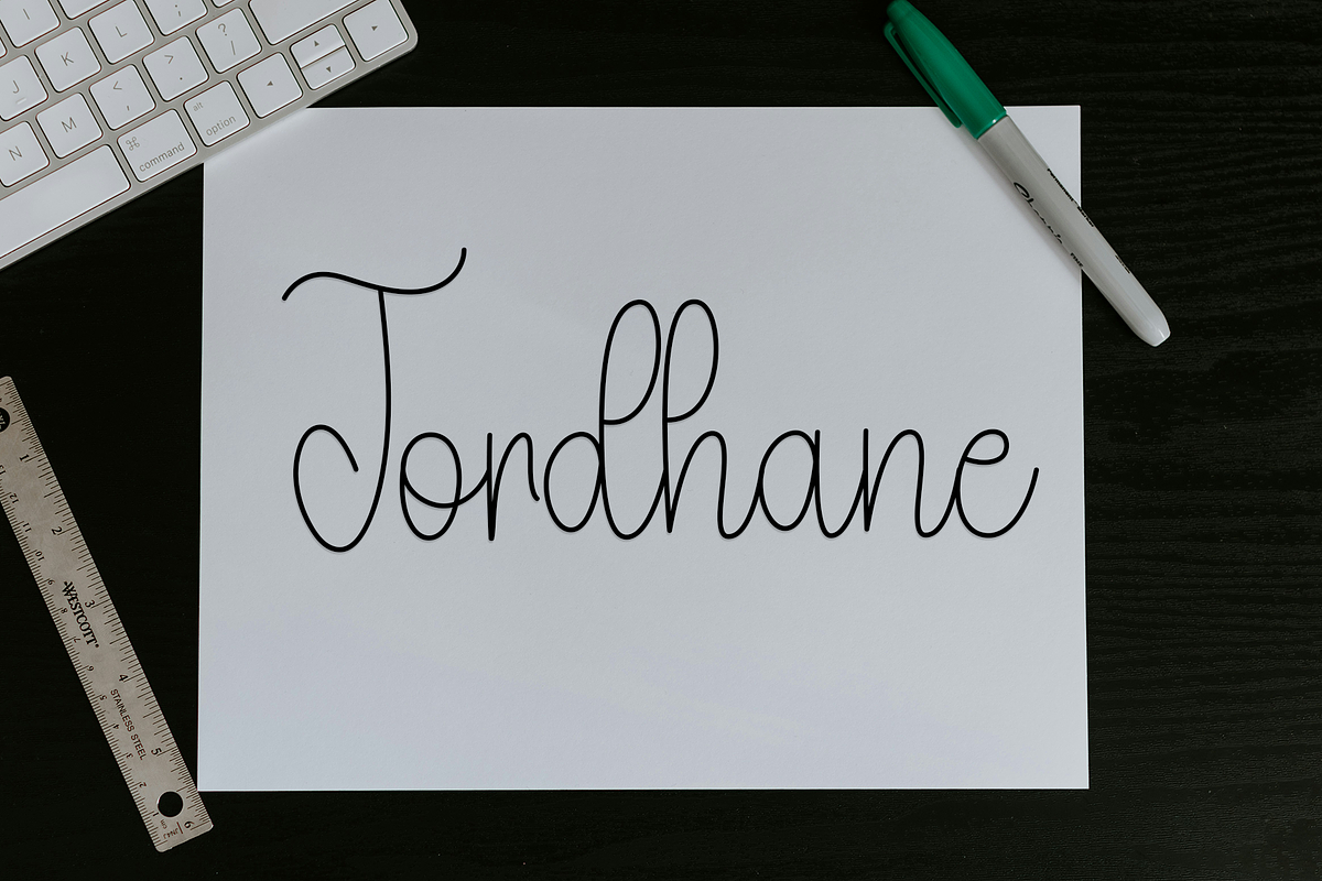 Mandala, a Handwritten Font by FreshTypeINK (Photo 3 of 7)