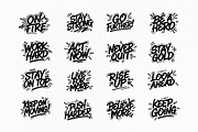 Graffiti Quotes + Bonus Effect, an Object Graphic by Design Squad (Thumbnail 2 of 6)