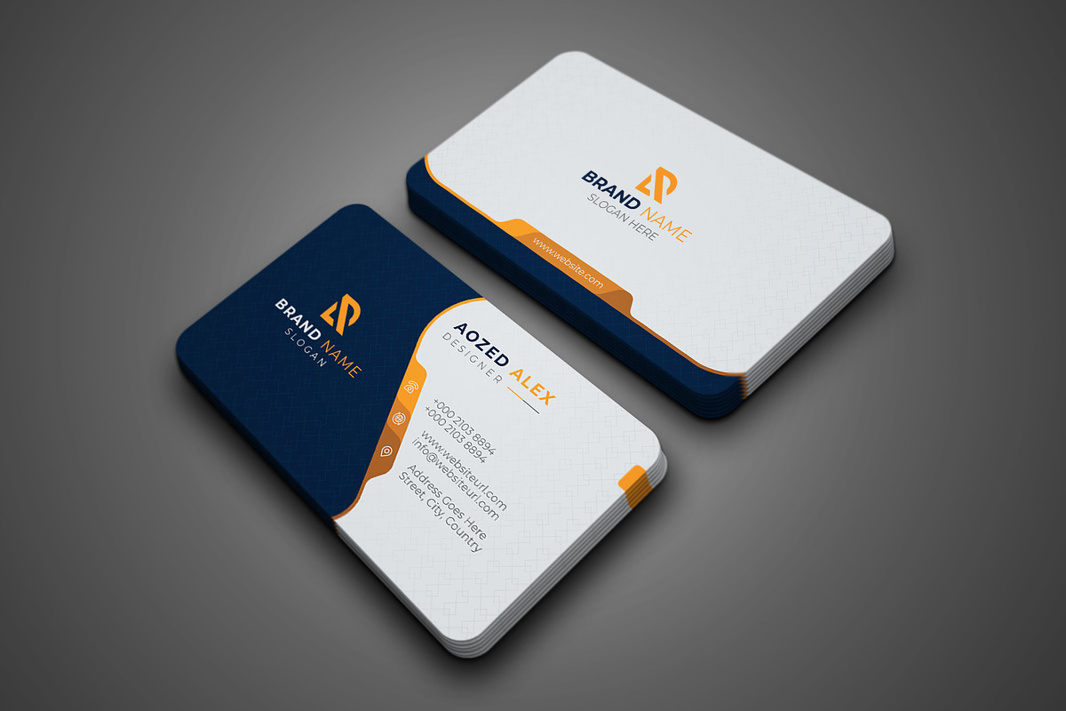 Corporate Business Card, a Business Card Template by GFXCity (Photo 3 of 4)