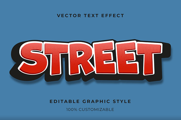 Comic Pop Halftone Text Effect preview 3