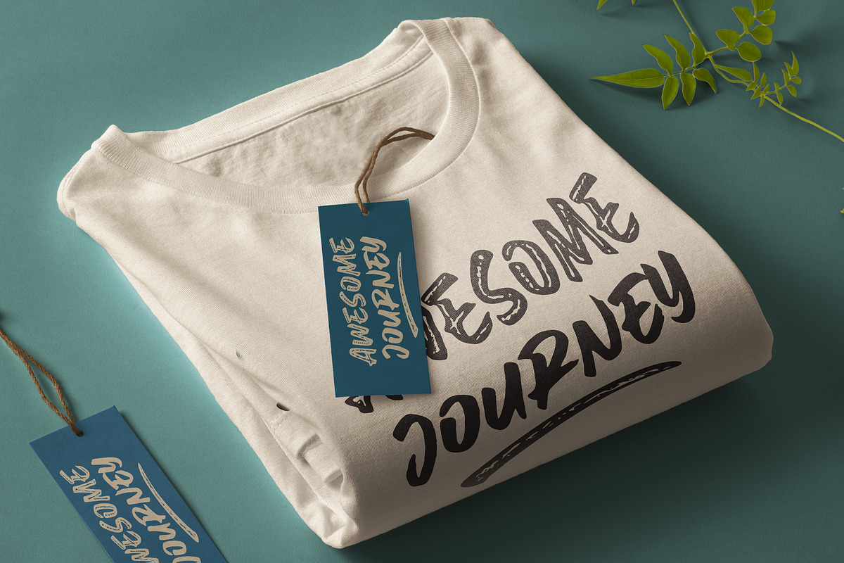 Awesome Journey / Brush Font preview 2