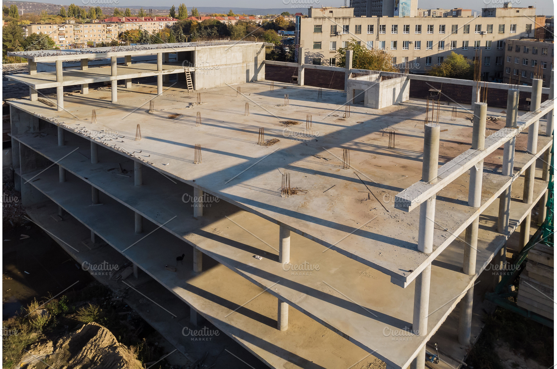 Building that is being built, an Industrial Photo by Ungvar Studio