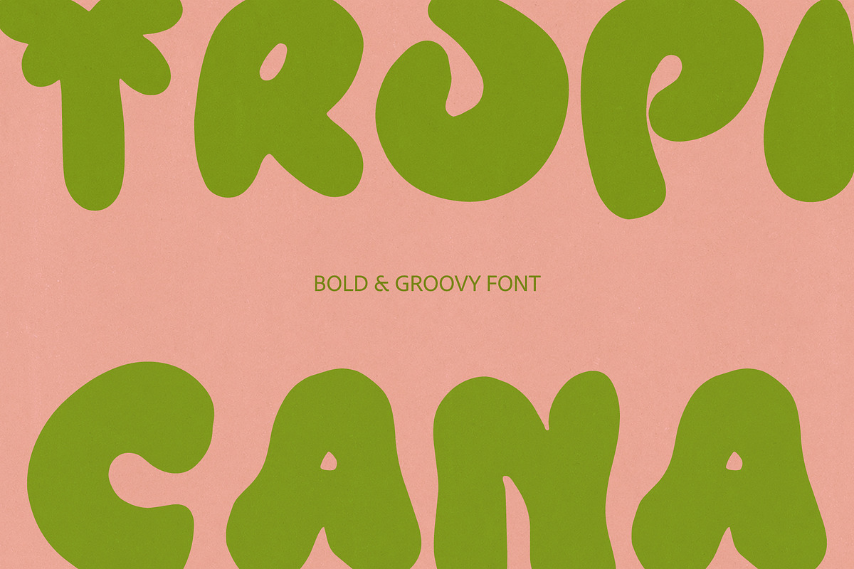 Tropic Jelly - Summer Display Font, a Handwritten Font by BilberryCreates (Photo 5 of 11)
