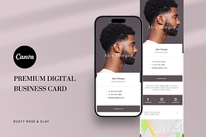Director Link in Bio Canva Website, a Landing Page Template by batang
