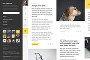 Columns tumblr theme, a Websites & App Template by Pixel Revel (Thumbnail 3 of 5)