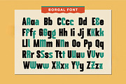 Borgal - Condensed Sans Serif Font, a Sans Serif Font by Imoodev (Thumbnail 9 of 10)