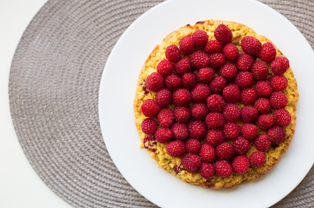 bright raspberry cake on a plate, a Food & Drink Photo by Artsaba Family