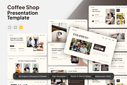 Terapreso - Coffee Shop Google Slide, a Presentation Template by Annora Studio (Thumbnail 1 of 5)