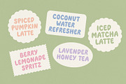 Chubby Bubbie - Bubble Display Font, a Handwritten Font by type peace (Thumbnail 4 of 8)