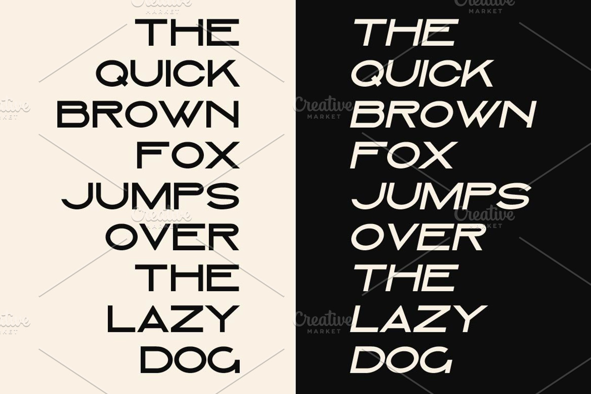 Endrace Expanded Sans, a Sans Serif Font by Artiveko (Photo 2 of 8)