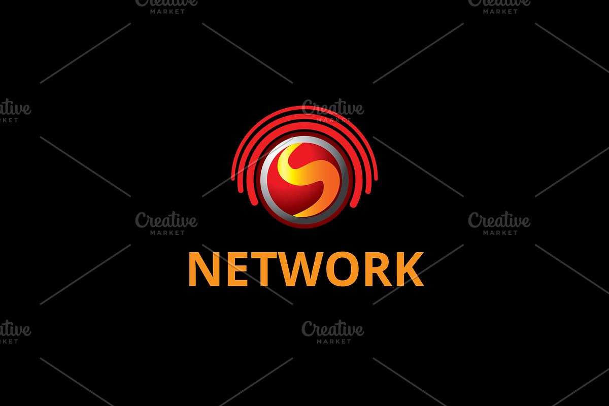 Network Logo, a Branding & Logo Template by Maraz Logo