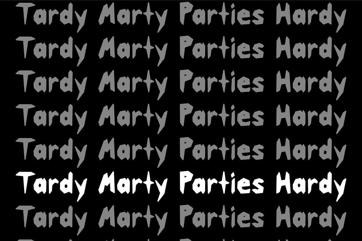 Totally Rad Font, a Handwritten Font by noonsun (Photo 4 of 6)